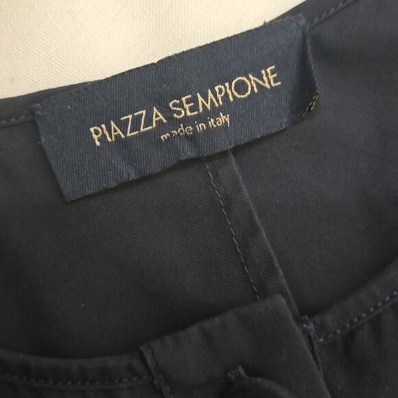 Piazza Sempione short sleeve  blouse size 42 - Picture 8 of 10